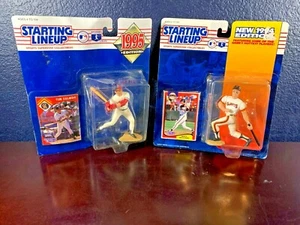 2 Figure Lot STARTING LINE Giants 1994 MATT WILLIAMS Angels 1995 TIM SALMON Box - Picture 1 of 4