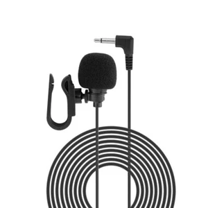 3.5mm Car Microphone Micro Mini Radio Jack Mic Stereo Wired External Microphone, - Picture 1 of 12