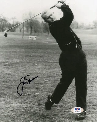 JACK NICKLAUS PSA AUTHENTIC AUTOGRAPHED 8 X 10 PHOTO LOA - Image 1 of 2