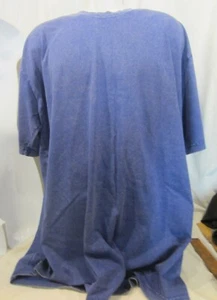 Blue Denim look SS t shirt top MEN 3XL NWOT $24 - Picture 1 of 5