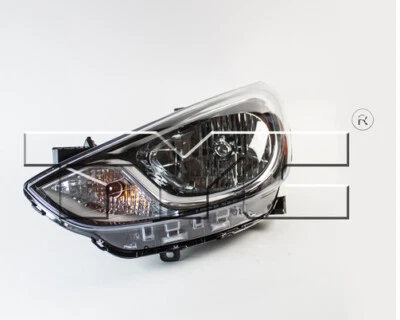 TYC 左驱动侧卤素车头灯适用于现代口音 2012 - 2014 年型号 — 第 1/2 张图片