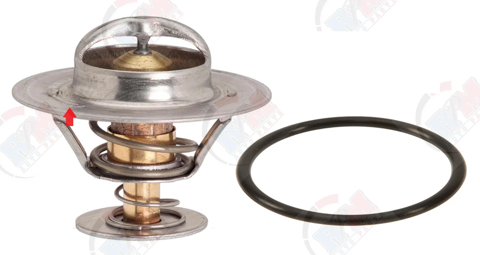 Coolant Thermostat OE Temperature + Gasket for 1997-2010 Ford F-150 5.4L 4.6L V8 - Image 1 of 1