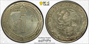 ER283 MEXICO. Mint Error -- Off Metal Strike, Struck on Copper-Nickel Planchet - Picture 1 of 4