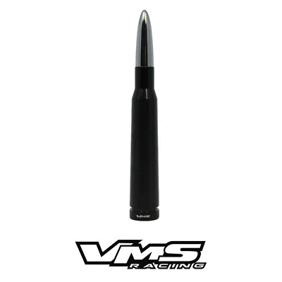ANTENA BALA VMS RACING 5" CALIBRE 50 PARA FORD MUSTANG 94-04 CROMO NEGRO Foto 1 de 4