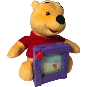 Vtg 1998 Disney Winnie The Pooh Plush "I Love You" Light Up Frame Piglet Tigger - Picture 1 of 6