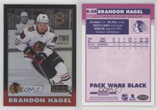 2020 O-Pee-Chee Platinum Retro Rainbow Black Pack Wars Brandon Hagel Rookie RC