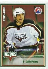 2005-06 Houston Aeros (AHL) Colin Peters