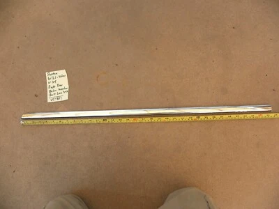 1958 Mercedes Benz Ponton 190 219 W121 W105 Right Rear Door Belt Line Trim Foto 1 de 4