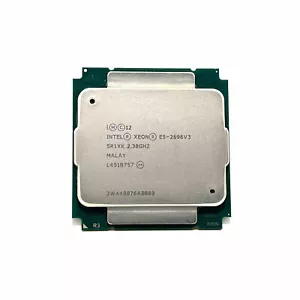 Processeur CPU SR1XK Intel Xeon E5-2696 v3 18 cœurs 2,3 GHz 45 Mo LGA2011-3 GRADE A - Photo 1/3