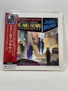 CD: James Brown Live at the Apollo - Japan SHM CD Mini LP 2016 SEALED - Picture 1 of 7