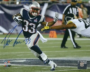 Autographed Dion Lewis 8x10 New England Patriots Photo with COA - Picture 1 of 1