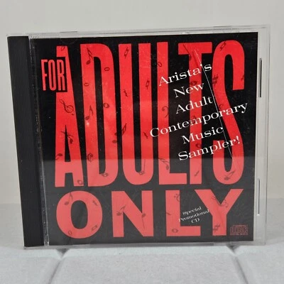 Arista Records Promo CD 1987 For Adults Only - Vangelis / Kenny G / Carly Simon - Image 1 of 4