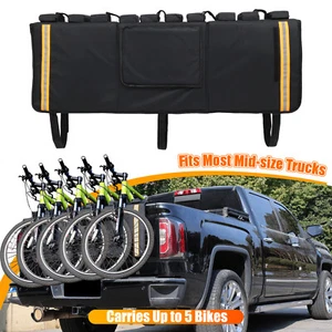Tailgate Pad for Mountain Bike with Reflective Strips & Tool Pockets for Trucks - Imagen 1 de 22