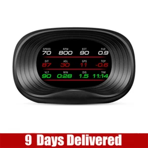 P20 HUD OBD2 Head Up Display GPS OBD Calibre Digital Velocímetro Proyector RPM - Imagen 1 de 12