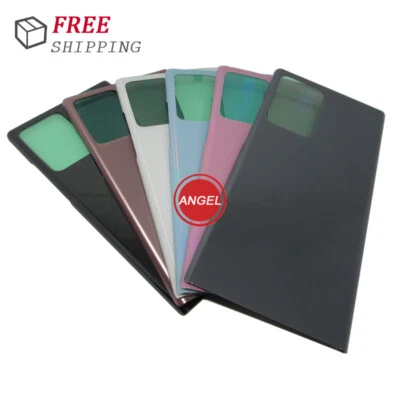 全新后电池门后玻璃保护套 适用于三星 Note 8 9 10 10+ Plus 20 Ultra — 第 1/4 张图片