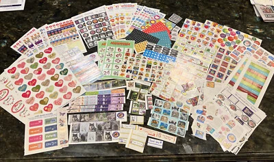Huge Lot Stickers Inspirational Calendar Event All Occasion Greetings - Image 1 of 4