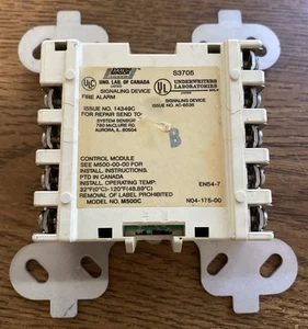 System Sensor M500C Control Module Fire Alarm Device - Picture 1 of 3