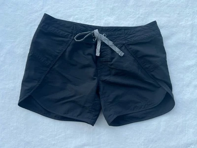 Pantalones cortos de tabla Patagonia Meridian para mujer talla 0 negro con cordón Foto 1 de 4