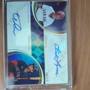 2024 Topps Dynamic Duals Fred Lynn / Triston Casas Auto 06/25 Boston Red Sox - Picture 1 of 2