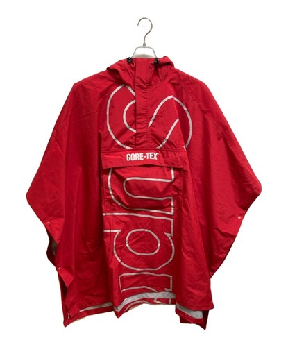 SUPREME 19SS GORE TEX Poncho Nylon Rosso Taglia SM