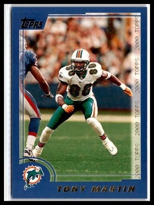 Tony Martin 2000 Topps #49 Miami Dolphins - Image 1 of 2