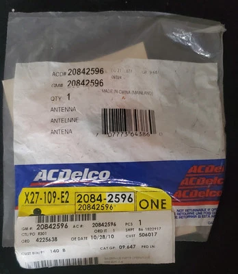 ANTENA DE COMUNICACIÓN DIGITAL OEM Chevrolet Pontiac Buick Cadillac Hummer Foto 1 de 4