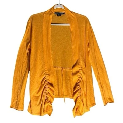 Ralph Lauren Mujer’s Naranja Frente Abierto Cárdigan Suéter Ligero Talla XS Foto 1 de 4