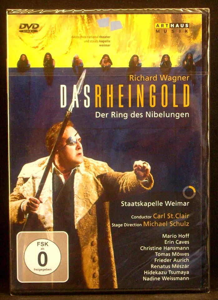 DVD Wagner - The Rheingold, Pieces Clair, I Condition New - Original Package I - Image 1 of 1