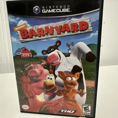 Barnyard (Nintendo GameCube) MINT CIB Complete w/ Insert & Tested - Ships Fast - Image 1 of 4