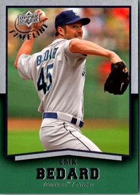 2008 Upper Deck Timeline Erik Bedard #50 Seattle Mariners Baseball Card - Image 1 of 2