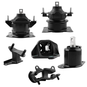 Engine Motor Mount Transmission Mount Set of 6 Fit for Honda Accord LX EX SE ... - Picture 1 of 9