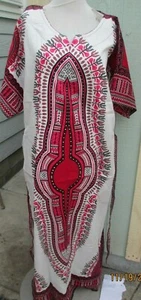 New Dashiki African Women Traditional Dress long caftan 2 XL Size 58 - Picture 1 of 2