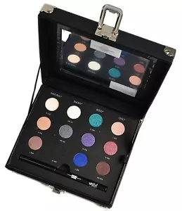 Make Up For Ever Makeup Studio Case 12 Eye Shadow Eye Liner Palette Made Italy - Picture 1 of 7