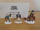 Dept 56 Dickens Village - Come Into The Inn - Set of 3 - Free Shipping
