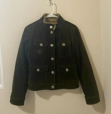 Esprit Women’s Jacket Faux Fur Brown Size Small - Image 1 of 3