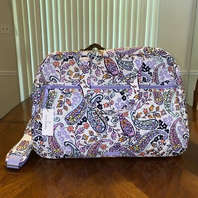 NWT Vera Bradley Grand Traveler Bag in Maddalena Paisley Soft - Image 1 of 4