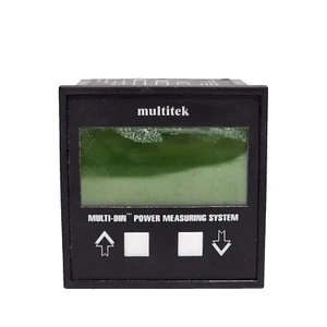 MULTITEK M802-MD9 Mulit-Din power Meter SOLD AS IS.UNTESTED - Picture 1 of 5