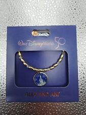 WDW 50th Anniversary Cinderella Castle Alex And Ani Bangle Bracelet Disney World
