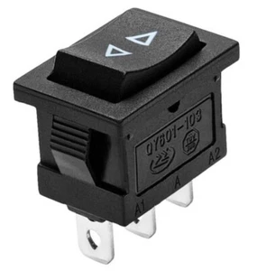 Momentary ON OFF ON Rocker Switch 3 Position 3 Pin 240vAC 6A Mains 12v car boat - Picture 1 of 7