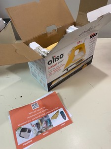 Oliso Smart Iron TG1600 Pro Plus Sewing & Quilting Iron -Yellow- New open box