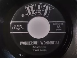 Wayne Harris / Kathy Taylor VG++ Original 45RPM HIT 86 Record 1963 TEEN POPROCK - Foto 1 di 2