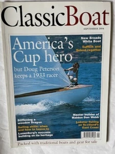 CLASSIC BOAT - SEPT 2004 - AMERICA CUP HERO BUT DOUG PETERSON KEEP A 1933 RACER - Bild 1 von 1