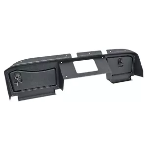 EZGO RXV Golf Cart 2016-Up Black Dash Cover w/ Locking Glove Boxes - Foto 1 di 1