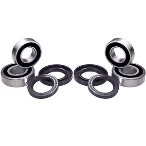 Both Front Wheel Bearings & Seal Kit for 87-06 Yamaha YFZ350 YFZ 350 Banshee 350 - Bild 1 von 7