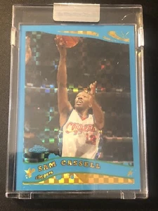 2005-06 Topps Chrome Blue X-Fractor /90 Sam Cassell #125 - Picture 1 of 2