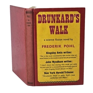 Drunkard's Walk Frederik Pohl HC Book Rare 1961 Science Fiction Telepathy - Picture 1 of 15