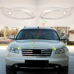 Cubierta de lente de faros laterales + sellador para Infiniti FX35 FX45 2003-2008 - Imagen 1 de 12
