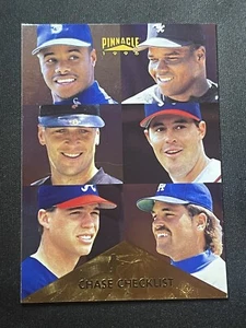 1996 Pinnacle #399  Griffey Jr. - Thomas - Ripken Jr. - Maddux - Jones - Piazza - Picture 1 of 2