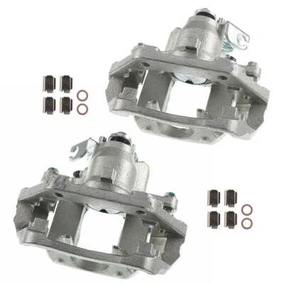 2x Pinzas de freno traseras izquierda y derecha con soporte para Ford Flex 2009 Lincoln MKS 09-11 Foto 1 de 4