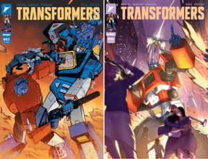 (2023) Image Comics TRANSFORMERS #3 A & B VARIANT COVER SET! - Picture 1 of 1